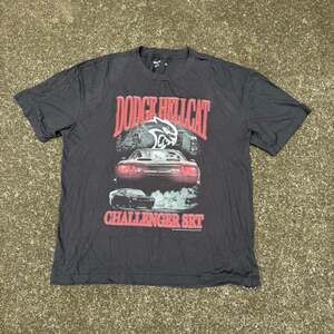 Hollister Dodge Hellcat Challenger SRT Graphic T-Shirt Black L